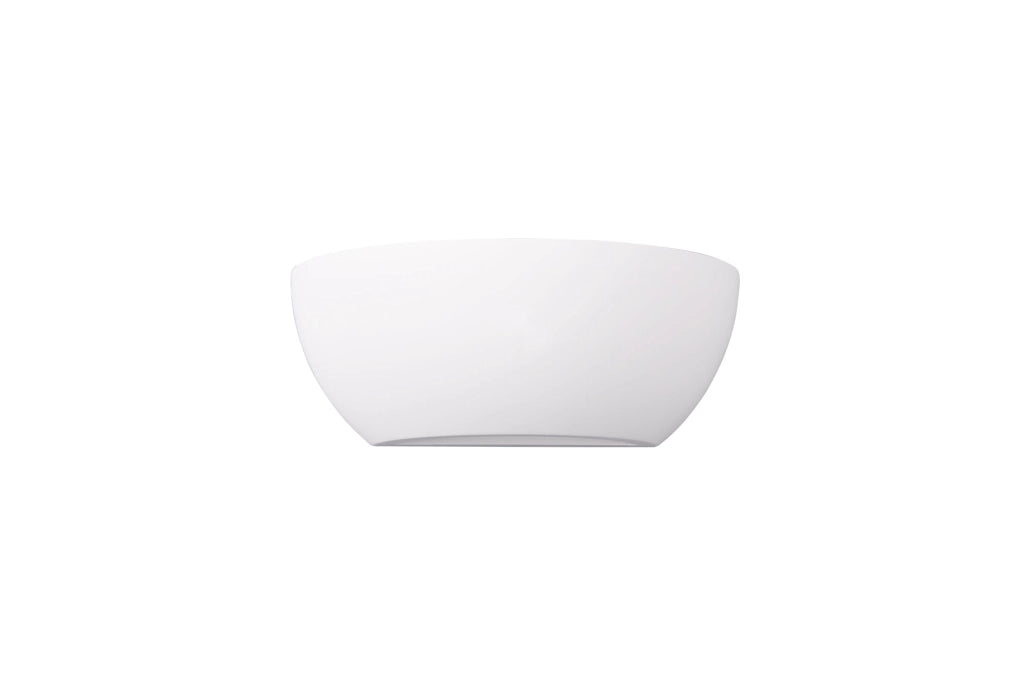 Applique da Interno  E14 in Gesso Bianco