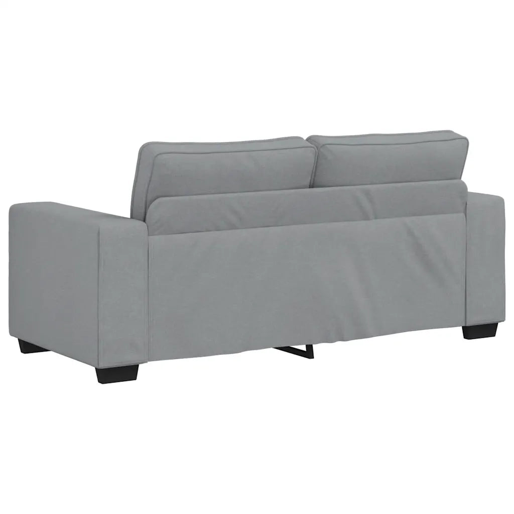 Divano a 2 Posti Grigio Chiaro 180x77x82 cm in Tessuto 4105166