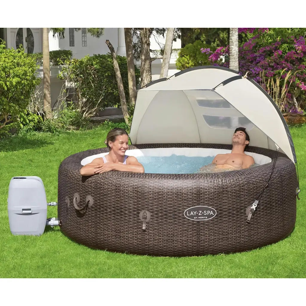 Bestway Tettoia per Idromassaggio Lay-Z-Spa 183x94x109 cm 3202593