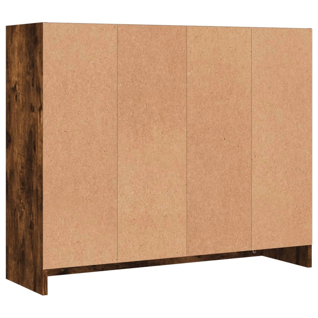 Credenza cassettiera armadio mobile contenitore organizer per cucina soggiorno salotto 91 x 28 x 75 cm legno ingegnerizzato marrone 02_0031131