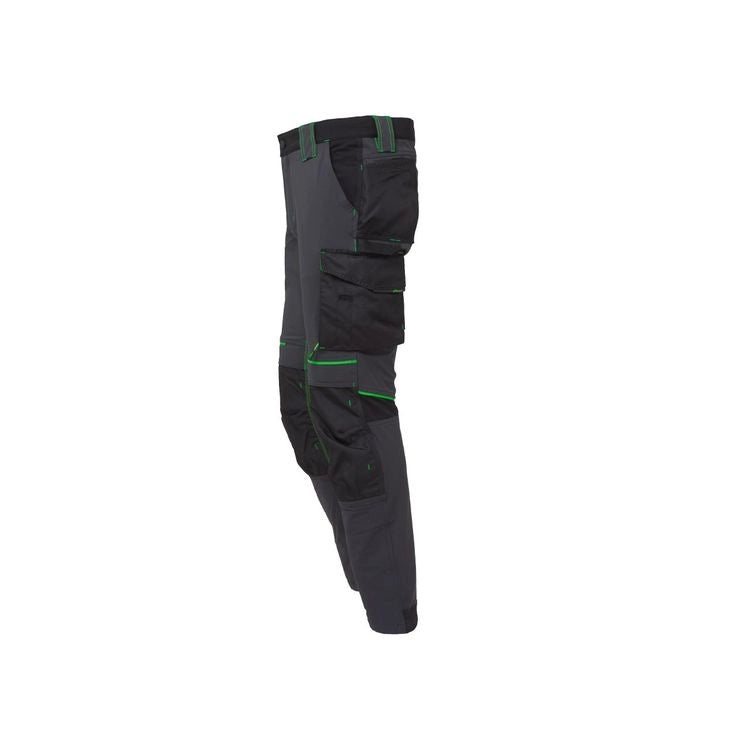 U-POWER PANTALONE ATOM SLIM FIT GRIGIO-VERDE TG.M- 1,0 pz