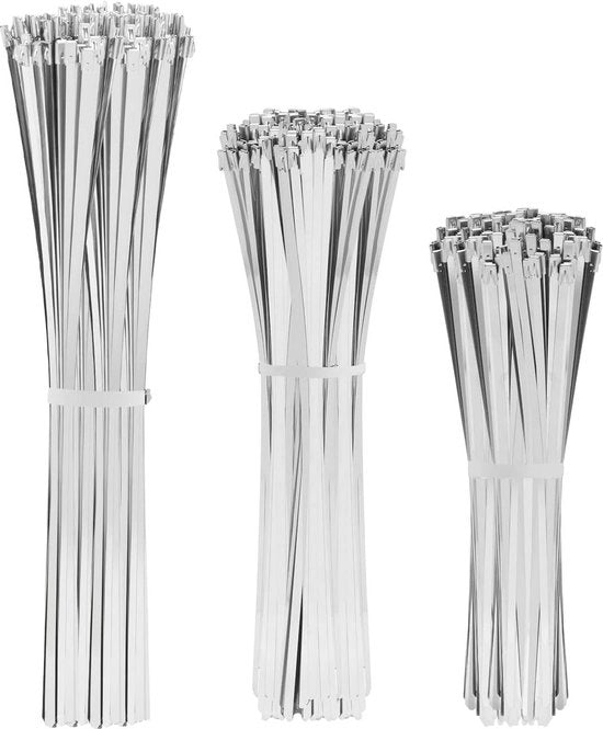 Cavi elettrici in acciaio inossidabile 304 - Raccordi metallici - Cinturoni di raccordo per tubi - Multifunzionali per uso esterno - Luifel - Uscita di scarico