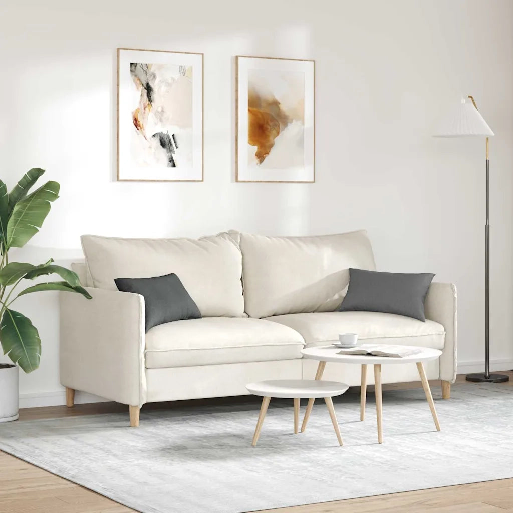 Cuscini da Divano 2 pcs Grigio scuro 50 x 30 cm Tessuto