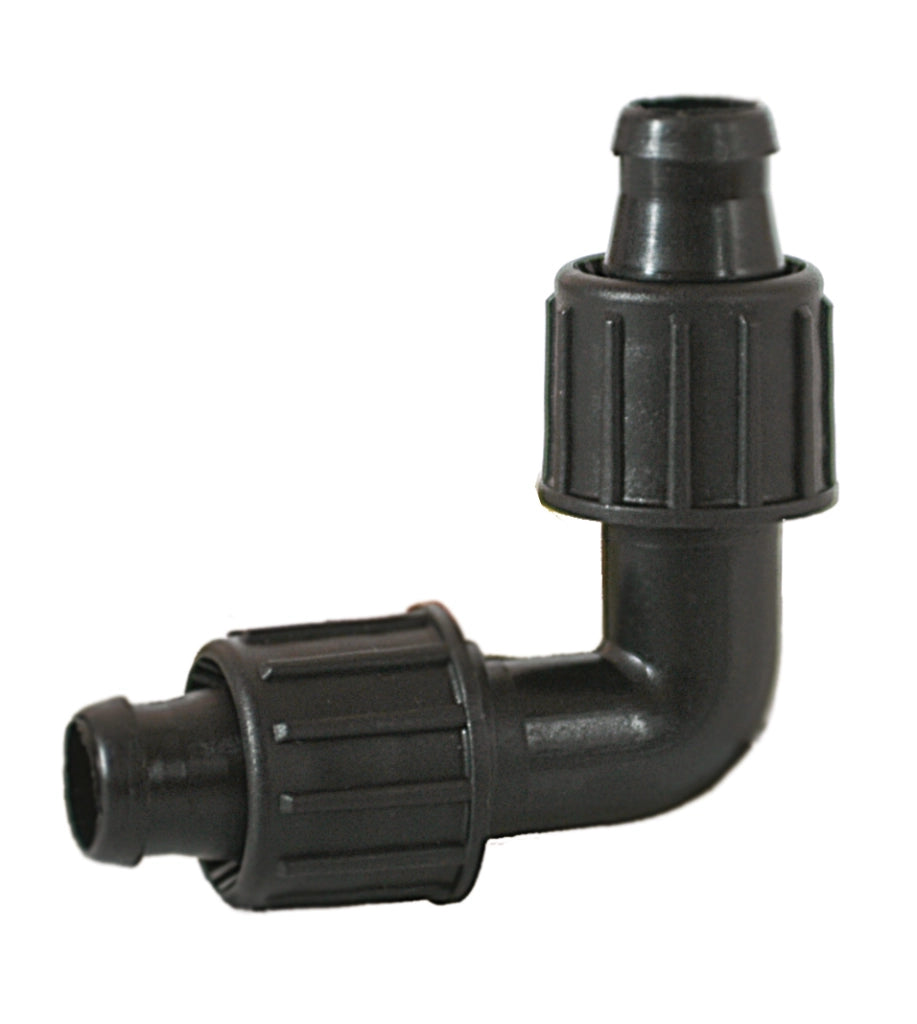 RACCORDO PER TUBO TAPE GOCCIOLANTE GOMITO mm. 16x16 100.00 pz