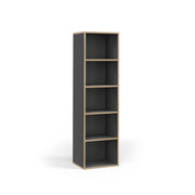 Vicco Libreria Antracite 40 x 140 cm con 5 scomparti