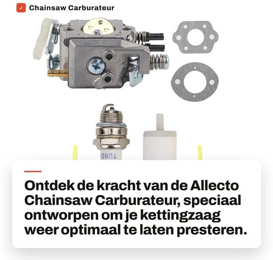 Sostituzione Carburatore - Set di Sincronizzazione Carburatore - Attrezzatura di Regolazione Carburatore - Adatto per 50/51/55 - Carburatore Leggero in Alluminio Fuso - Incluso Accessori - Kit di Accoppiamento Catenaccio