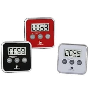 Lowell JT-5412N timer da cucina Timer da cucina digitale Nero