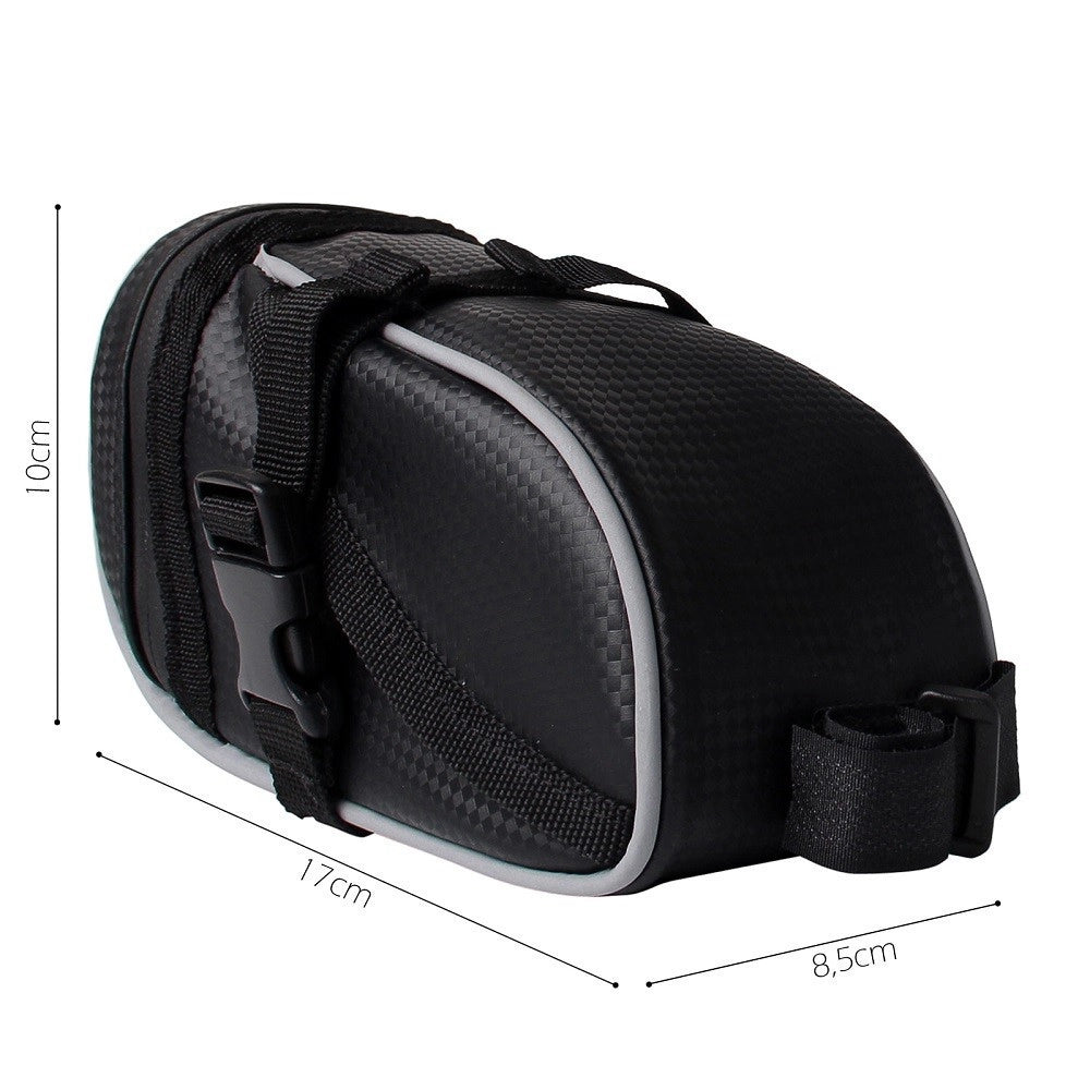 Trade Shop - Borsa Portaoggetti Sottosella Bici Impermeabile Con Attacco Universale Xc-2653 -