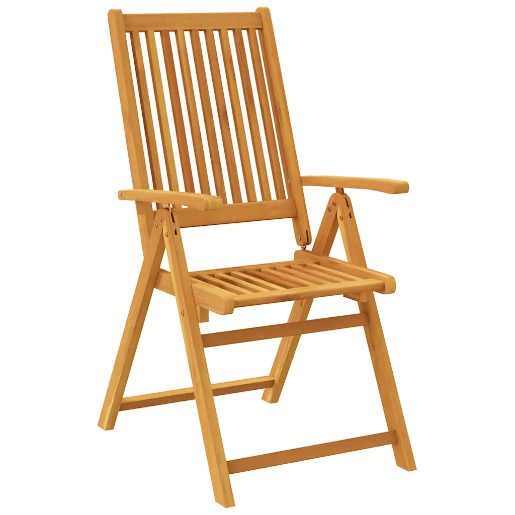 Set da Pranzo da Giardino 7 pz in Legno Massello di Acacia