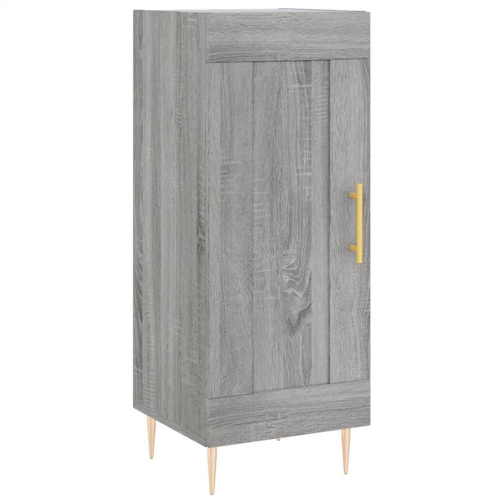 Credenza Grigio Sonoma 34,5x34x180 cm in Legno Multistrato 3199103