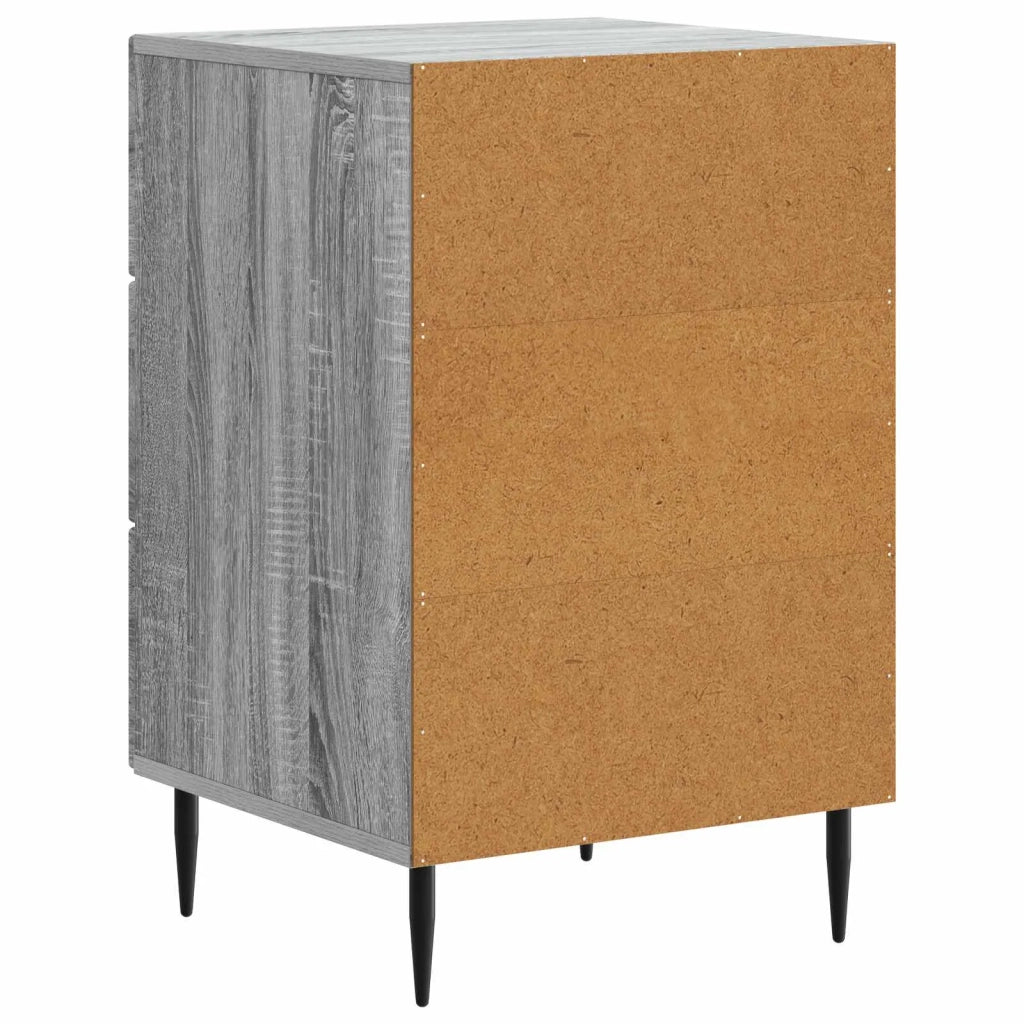 Armadio da Notte con cassetto Grigio Sonoma 43 x 41 x 66,5 cm 894791