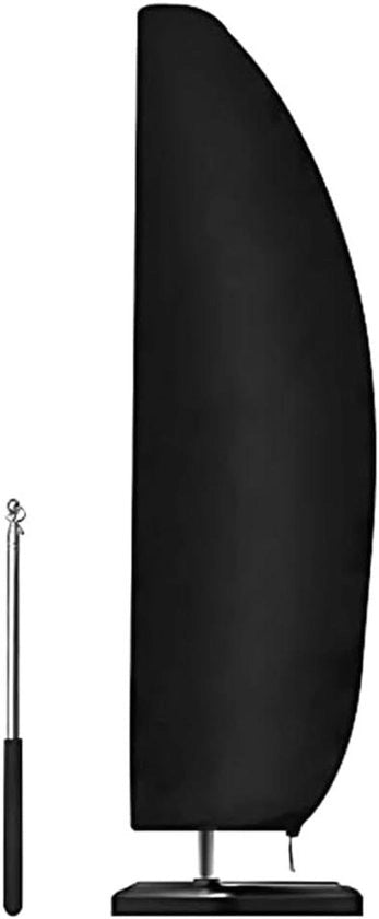 Ombrellone per grande ombrello da giardino, protezione cantilever in materiale resistente, 265 cm.
