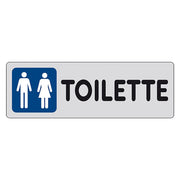 ETICHETTA SEGNALETICA TOILETTE wc bagno UOMINI/DONNE  - EUROSIGNALS