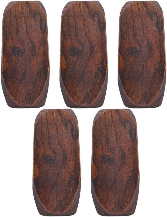 Scheda di Carico in Legno - 5 Pezzi di Piatti di Servizio in Legno - Stile Naturale Giapponese - Servizi di Cibo Ecologici - Ordinamento e Organizzazione.