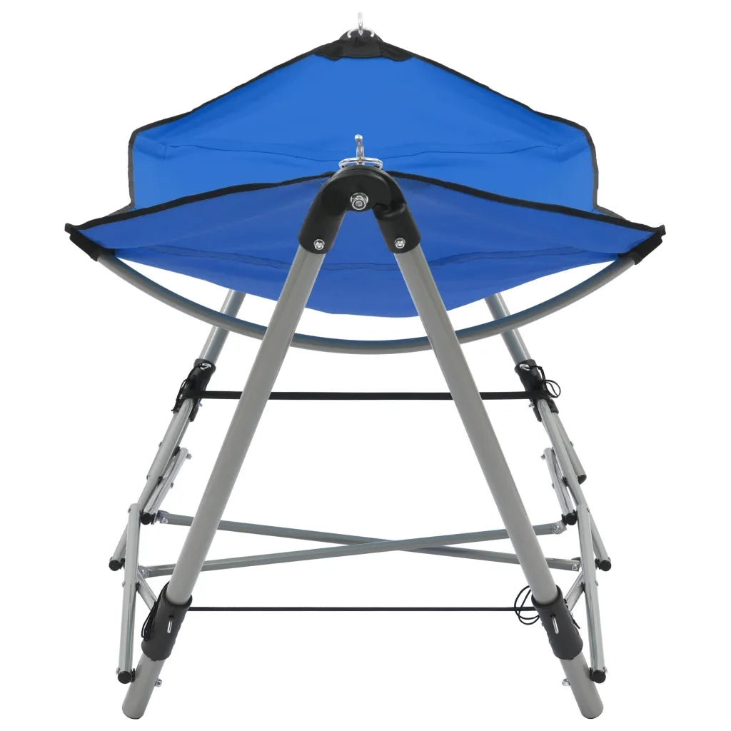 Amaca con Supporto Pieghevole Blu 44363