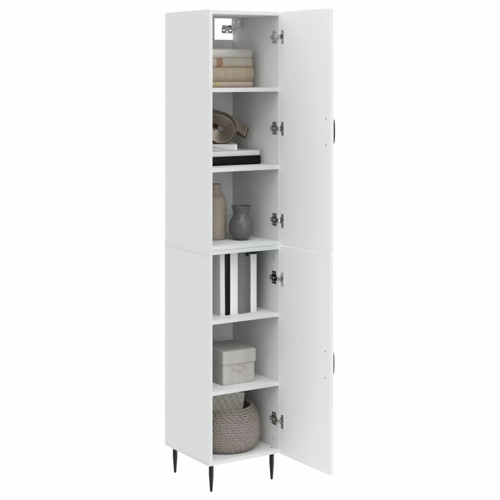 Set di armadi 2 pcs Bianco Lucido 33 x 34,5 x 89,5 cm 3416632