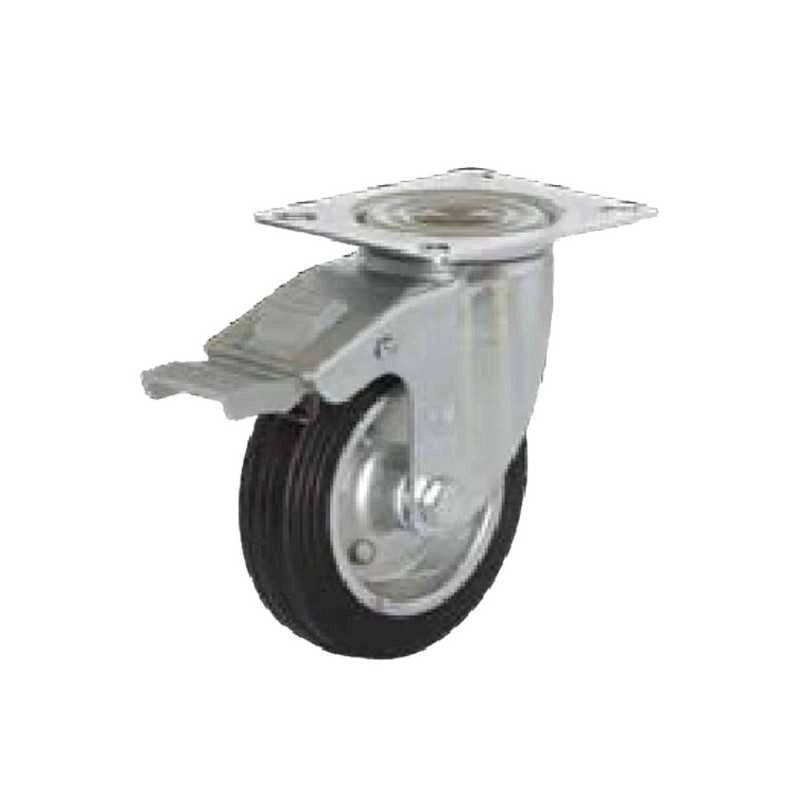 Ruota Gomma Pgf 95X80 100X30,0 536302Sl Tr
