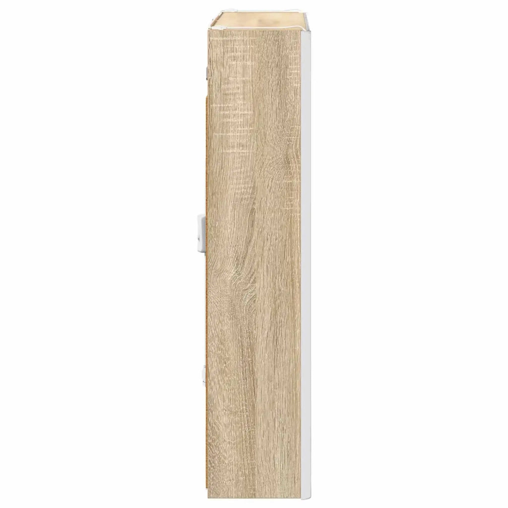 Mobiletto per specchio da bagno Rovere Sonoma