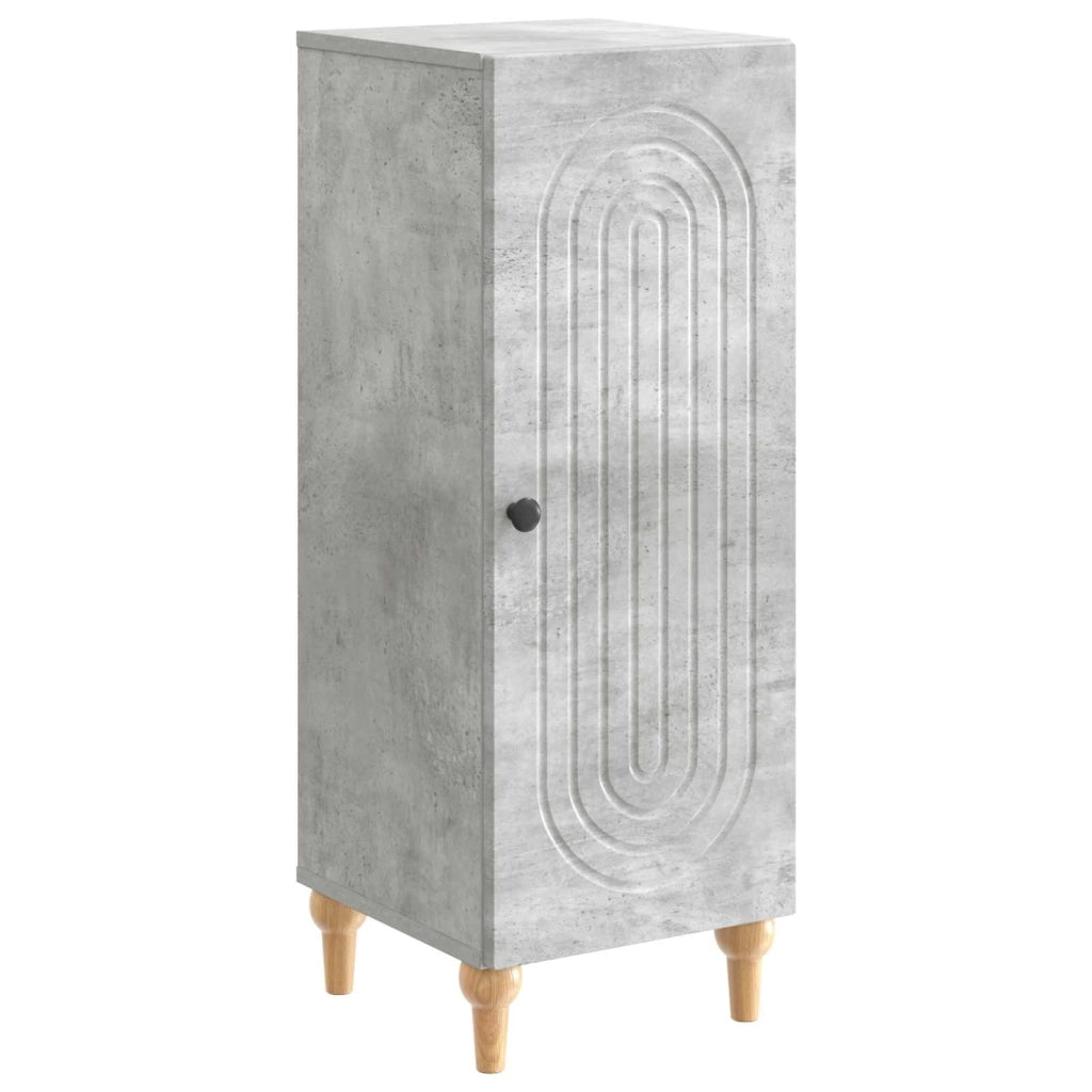 Credenza Grigio Cemento 33 x 34,5 x 90 cm Legno ingegnerizzato
