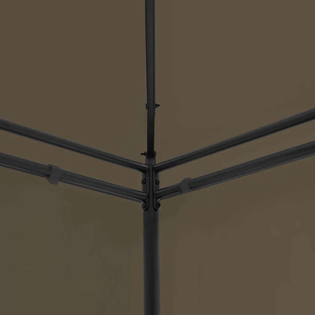 Gazebo 600x298x270 cm Grigio Talpa 180 g/m² 312246