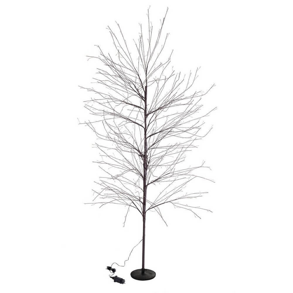 Albero di Natale bunch marrone 2000 microLED classico H210