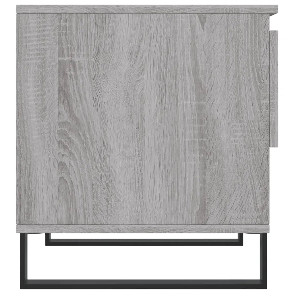 2 pz Tavolini salotto | Tavolino da caff¨¨ | Tavolino da Soggiorno Grigio Sonoma 50x46x50cm Legno Multistrato