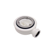 Piletta sifonata DRAIN MASTER DH per piatto doccia ribassato anello fissaggio acciaio