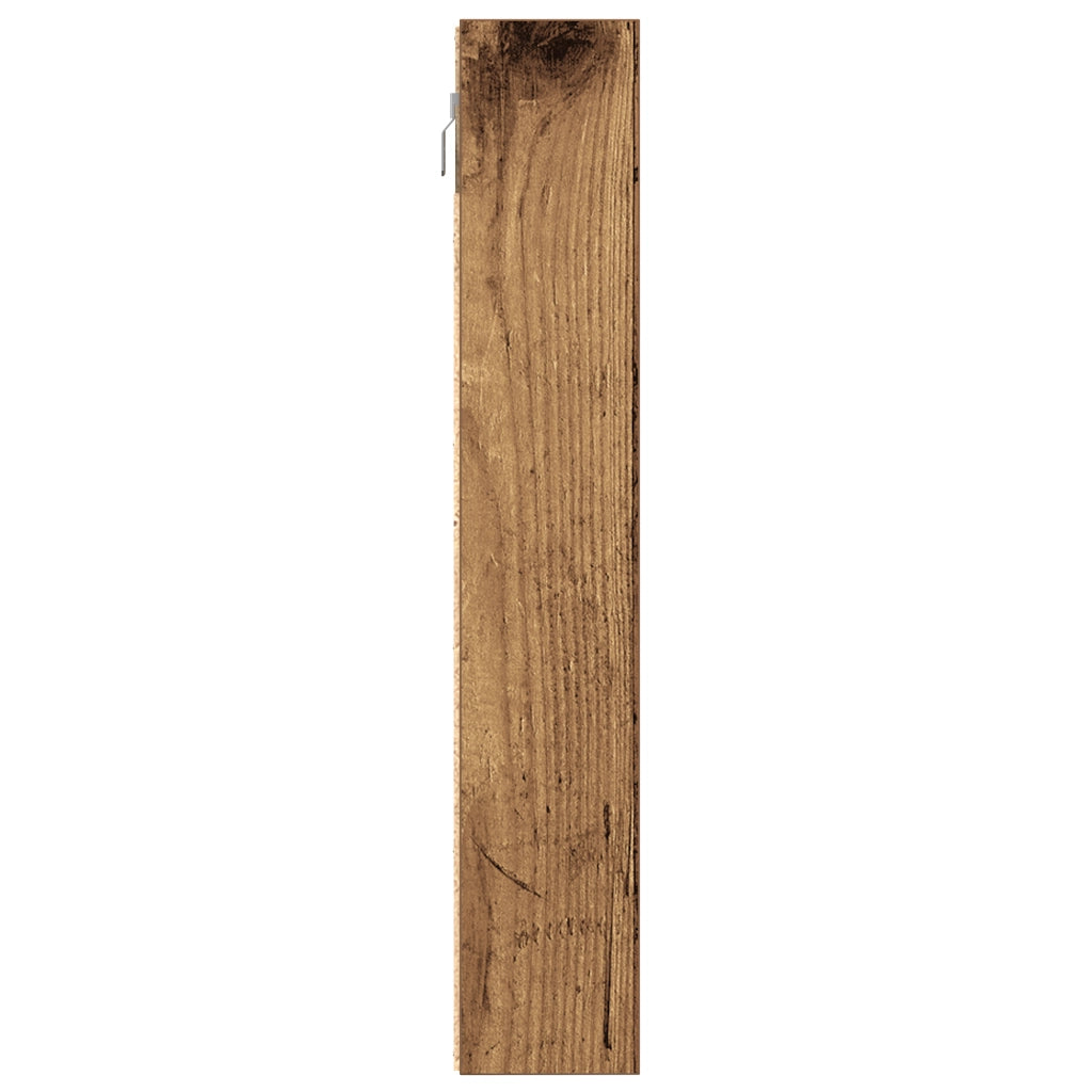 Mobile Da Muro  In Legno Invecchiato