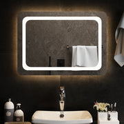Specchio da Bagno con Luci LED 70x50 cm 151784