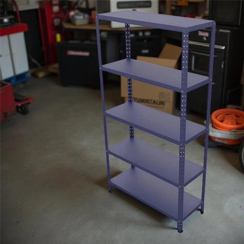 SCAFFALE IN METALLO BLU ETTORE KIT BULLONI 100 X 40 X H 187 CM 5 RIPIANI