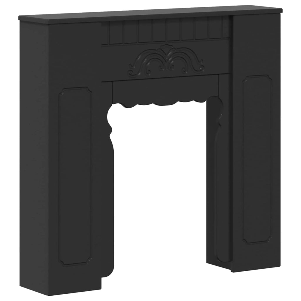 Cornice per camino Nero 93 x 20 x 89 cm Legno ingegnerizzato 8006625