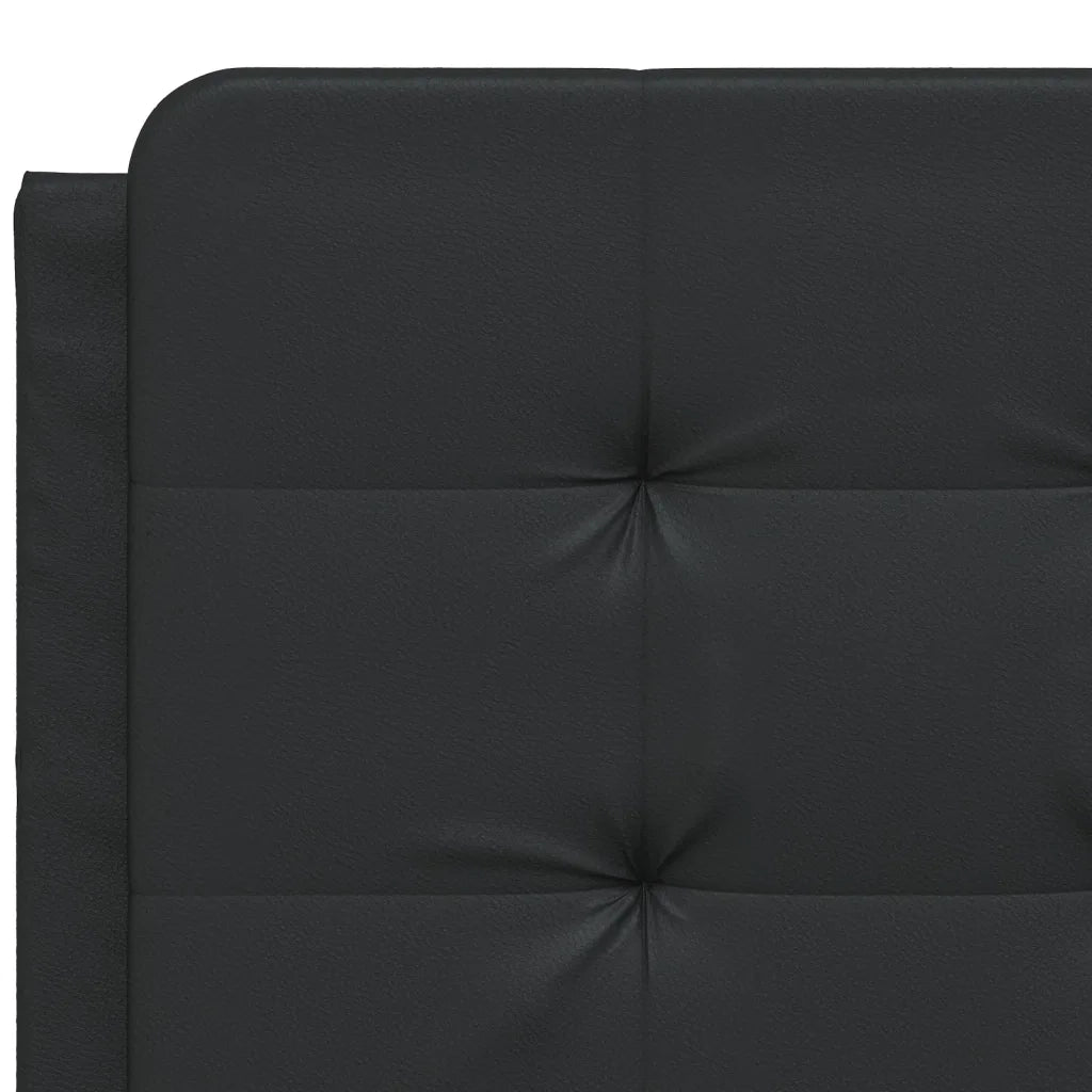 Cuscino Testiera Zadar Nero 140 cm in Similpelle CFW1308278