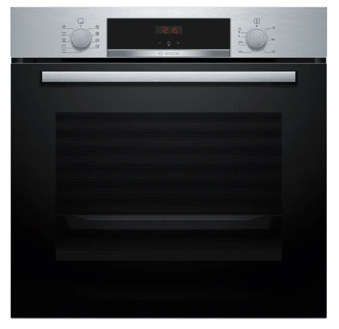 Bosch Serie 4 HBA514ES3 forno 71 L 3400 W Nero, Acciaio inox