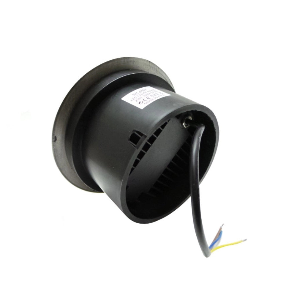 Trade Shop - Faretto 12w 12 Led Incasso Pavimento Faro Giardino Bianco Calpestabile Ip68 -