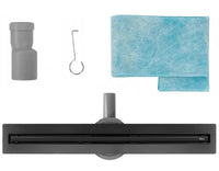 Canalina Di Scarico Neox Slim Pro Black 100