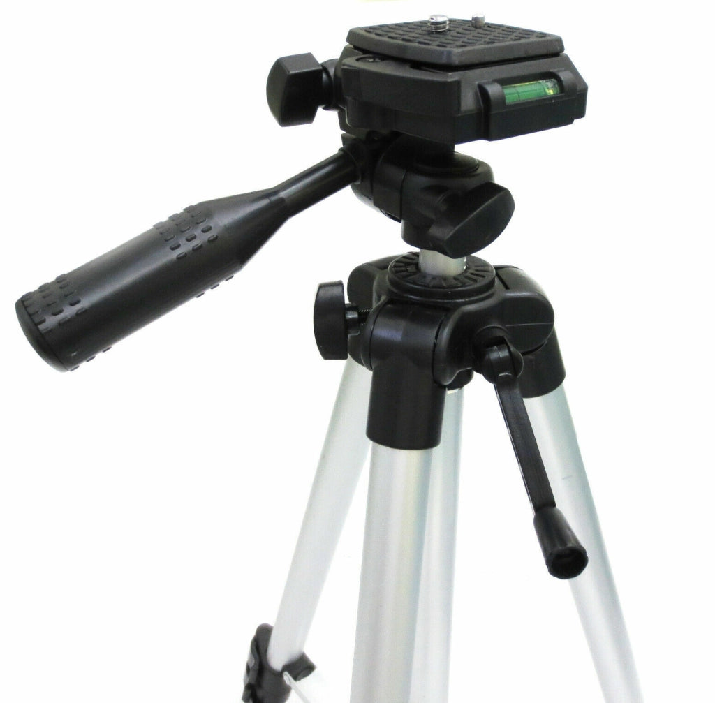 CAVALLETTO TREPPIEDI FOTOCAMERA PER VIDEOCAMERA STATIVO 1,20MT MAX
