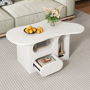 Tavolino-Xylo-97x45x43.5cm nuage compartimenti aperti