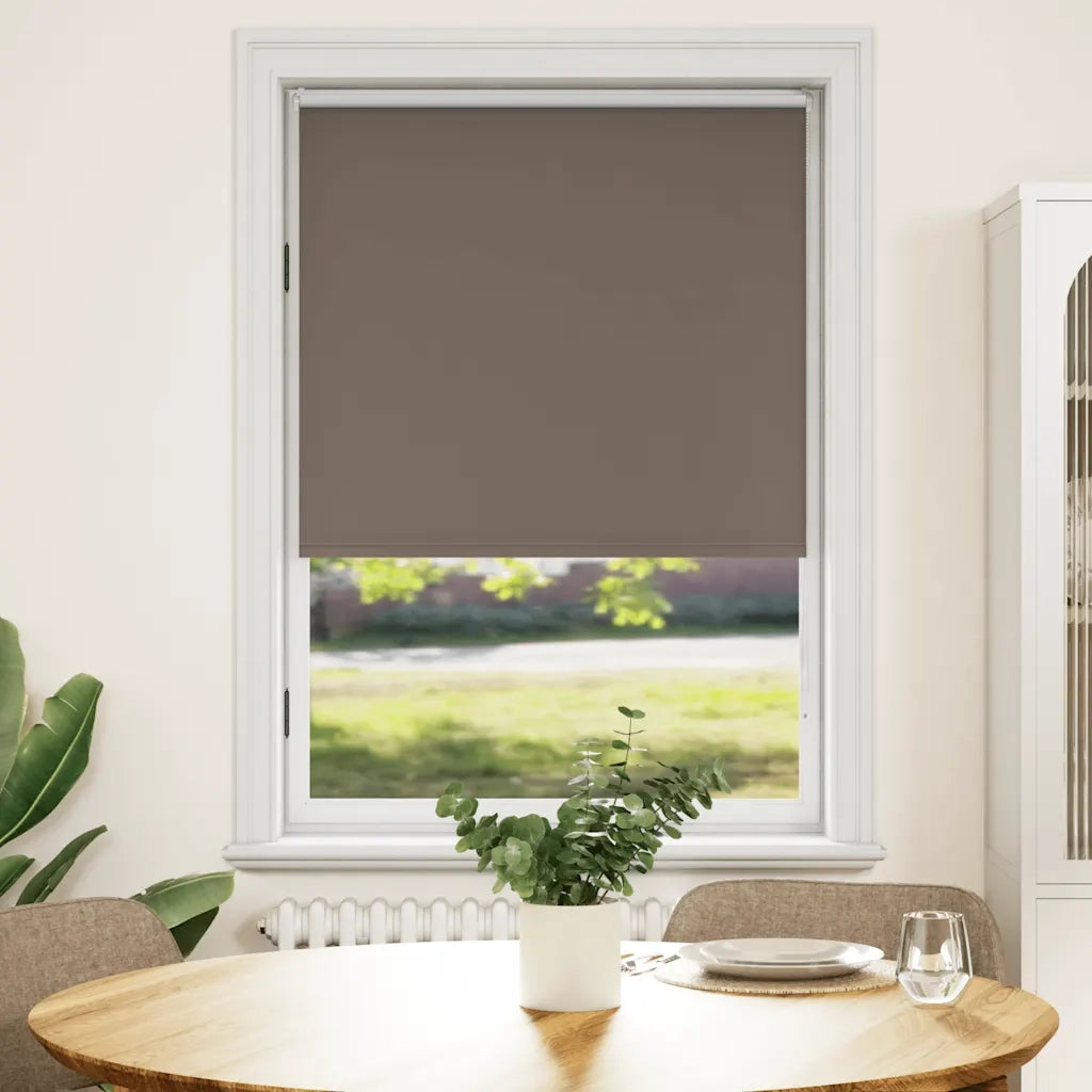 Tenda a rullo | Tenda avvolgibile oscurante 104,4x175 cm Tessuto Larghezza 100 cm caff¨¨