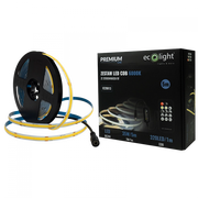 Kit Striscia LED COB 24V IP20 6000K 5m dimmerabile Ecolight