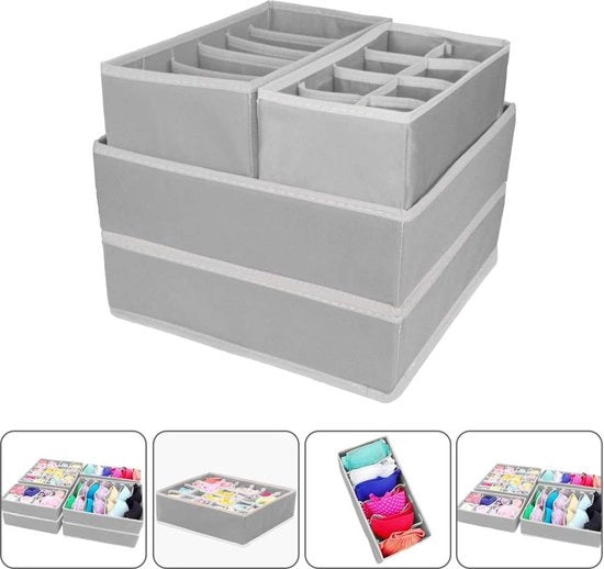 Organizzatore di reggiseni - organizzatore di reggiseni / tas di stoccaggio 8 pezzi