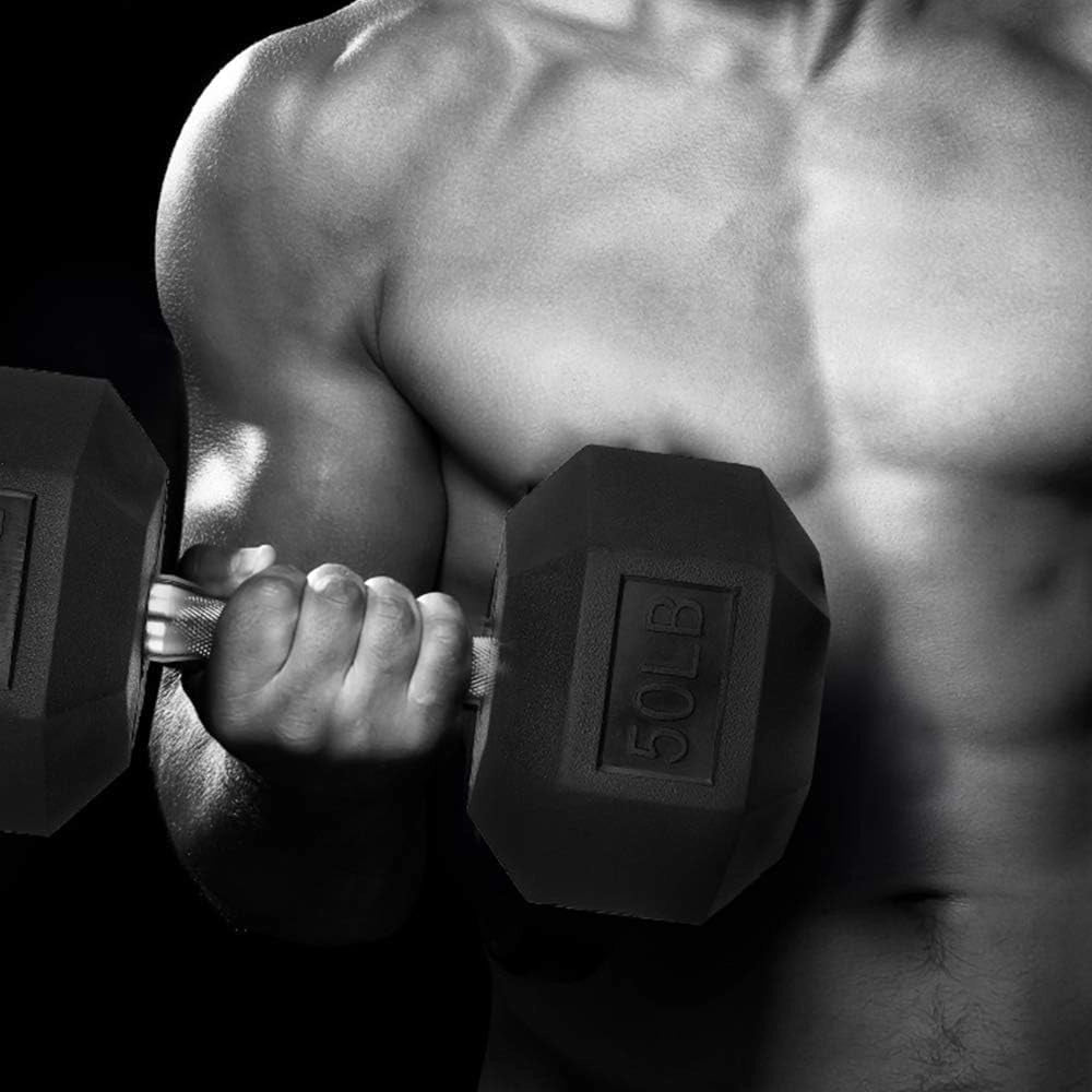 Set di 2 manubri esagonali per allenamento aerobico, ginnastica e fitness