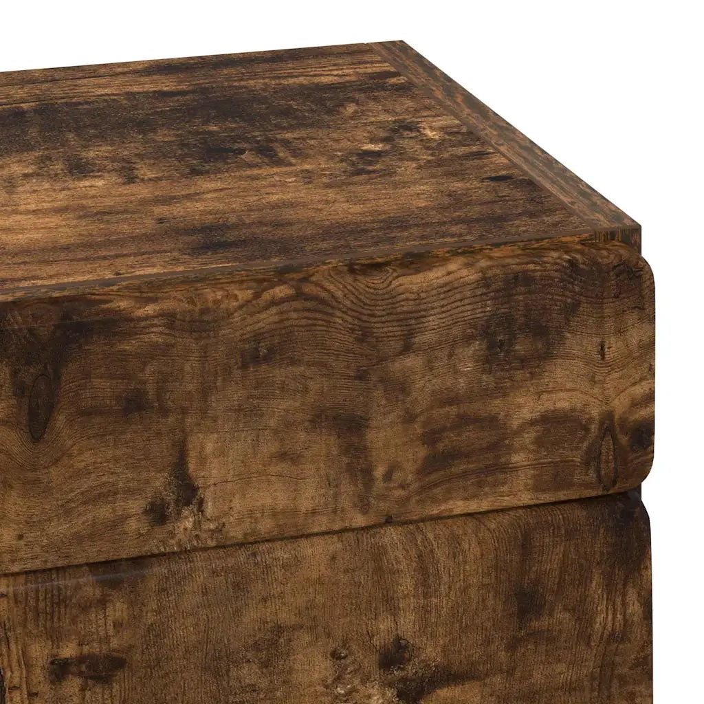 Armadio da bagno a muro TULUM Rovere fumé 37 x 24,5 x 86 cm