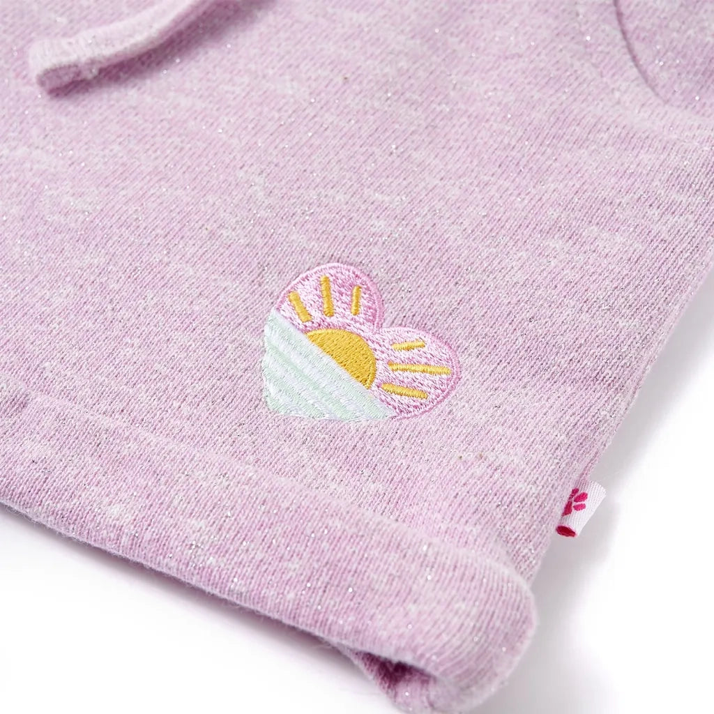Pantaloncini per Bambini con Coulisse Lilla Misto 140 10973