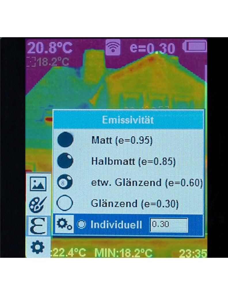 Telecamera termografica LASERLINER 082.086A - ThermoCamera Connect