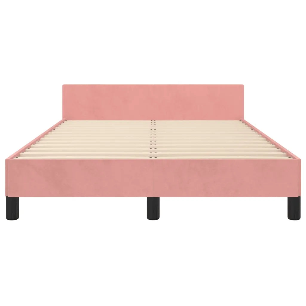 Giroletto con Testiera Rosa 120x200 cm in Velluto cod mxl 63148