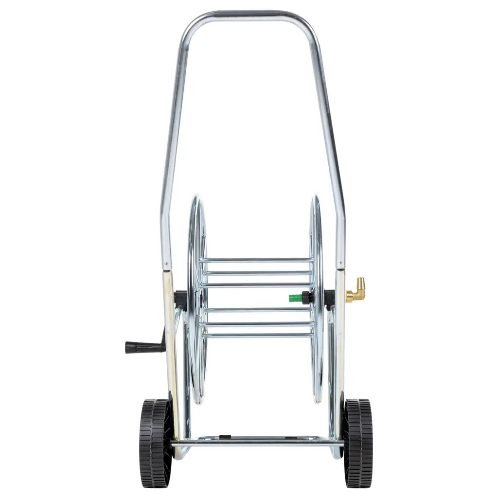 Carrello Avvolgitubo per Tubo Flessibile 80 m 3/4" in Acciaio CFW1708199