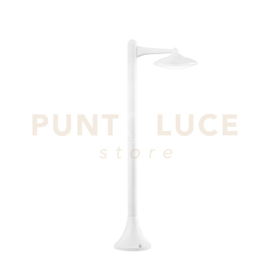 PALETTO LED ALYSON BIANCO 12W 1300LM 4000K IP44 28X91CM IN ALLUMINIO