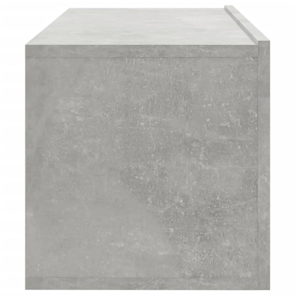 Mobile TV multimediale mensola TV credenza mobile TV sala da pranzo soggiorno camera da letto 2 pezzi 100 x 30 x 30 cm legno ingegnerizzato grigio 02_0028521