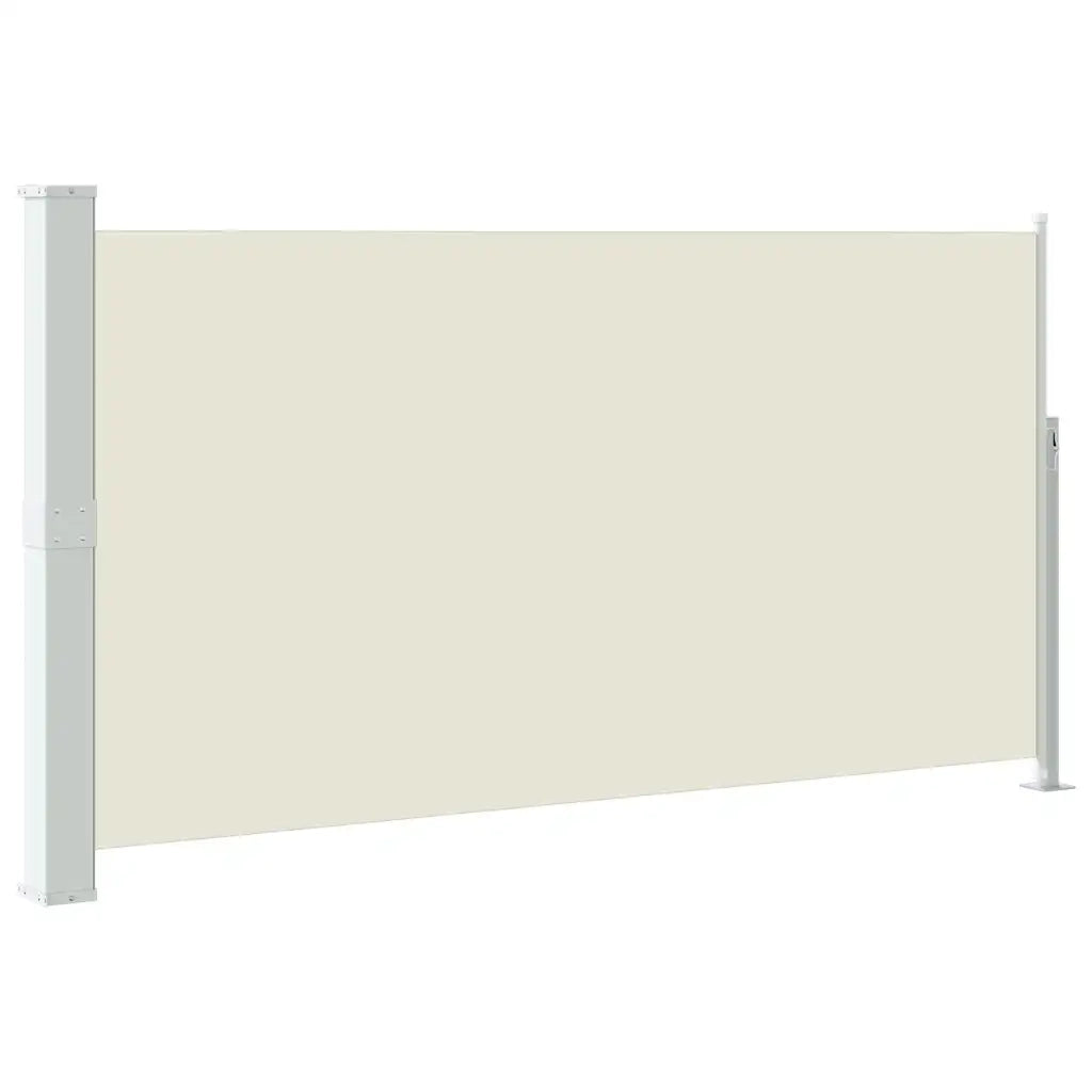 Tenda Laterale Retrattile per Patio 170x300 cm Crema cod mxl 25125