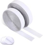 Nastro adesivo Velcro extra resistente per installazioni varie, quadri e foto - Bianco, 2 cm x 15 m
